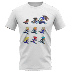 T-Shirt Dragon Ball Transformations Vegeta