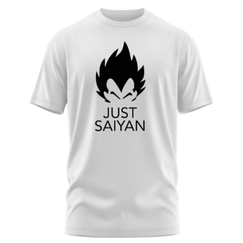 T-Shirt Dragon Ball Vegeta Just Saiyan