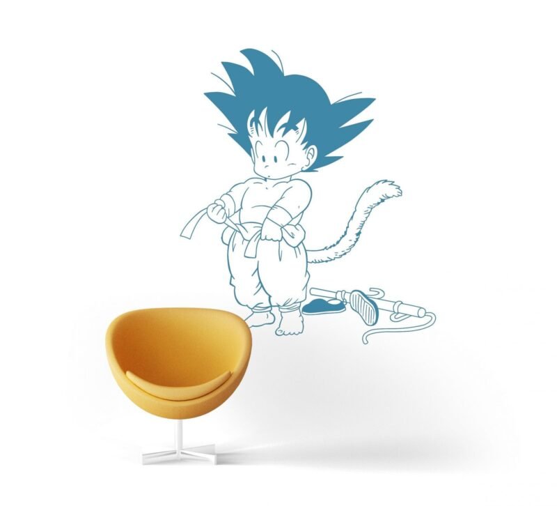 Sticker Mural Dragon Ball Son Goku Petit – Image 3