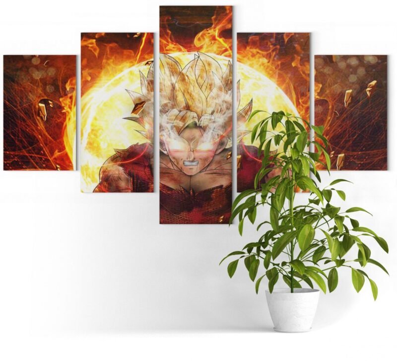 Tableau Dragon Ball Z Première Transformation