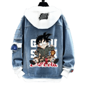 Veste en Jean Dragon Ball Gohan Coca Cola