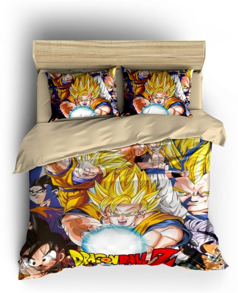 Housse de Couette DBZ Meilleurs Saiyans