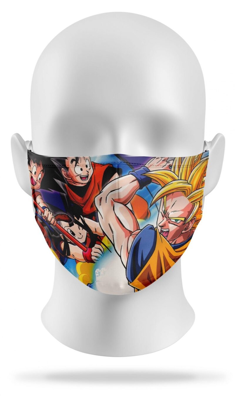Masque Dragon Ball Z Super Saiyan