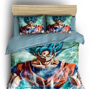 Housse de Couette DBS Goku God Blue