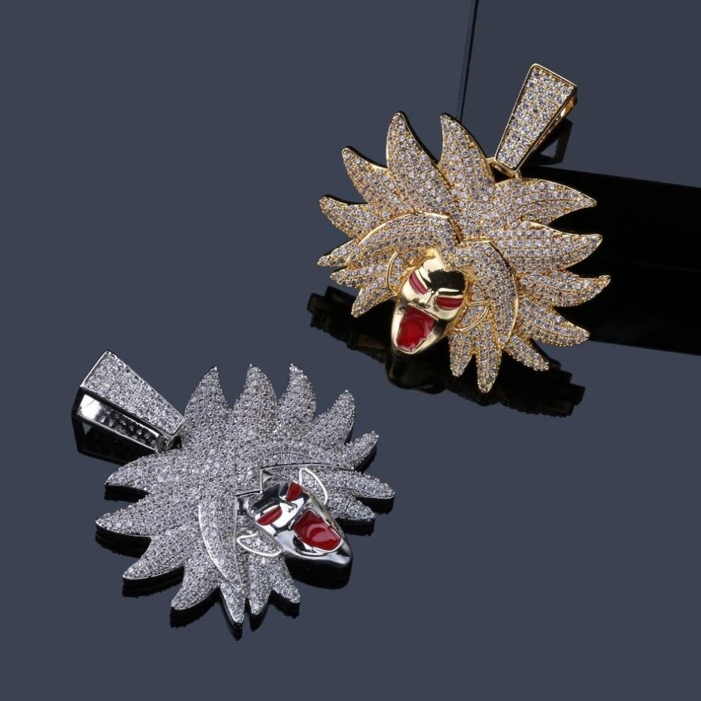 Collier Dragon Ball Z Broly Super Saiyan – Image 5