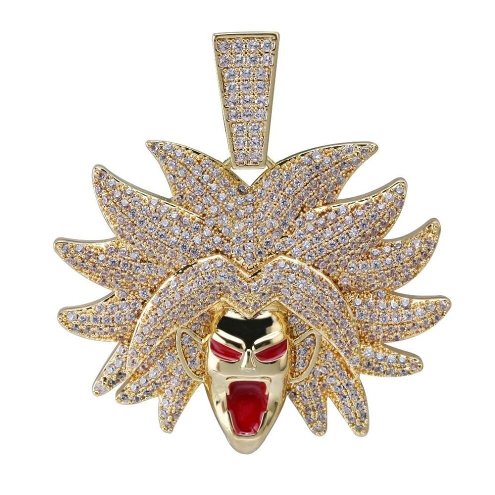 Collier Dragon Ball Z Broly Super Saiyan – Image 11