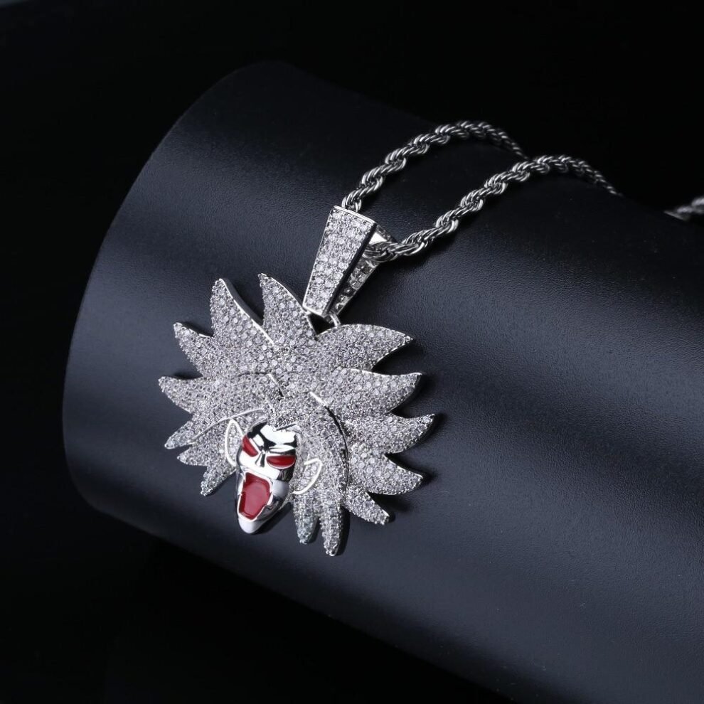 Collier Dragon Ball Z Broly Super Saiyan – Image 4