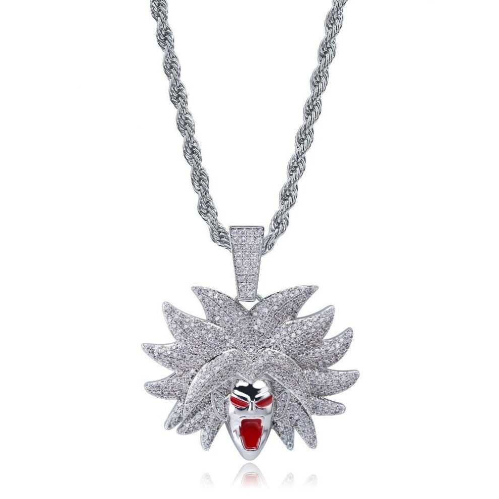 Collier Dragon Ball Z Broly Super Saiyan