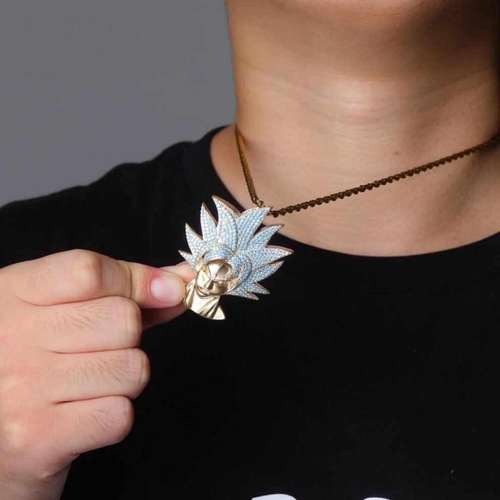 Collier Dragon Ball Z Goku Super Saiyan – Image 4