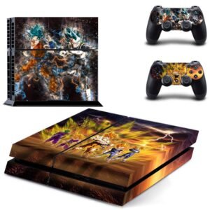 Stickers PS4 Dragon Ball Z Super Saiyan (SLIM)