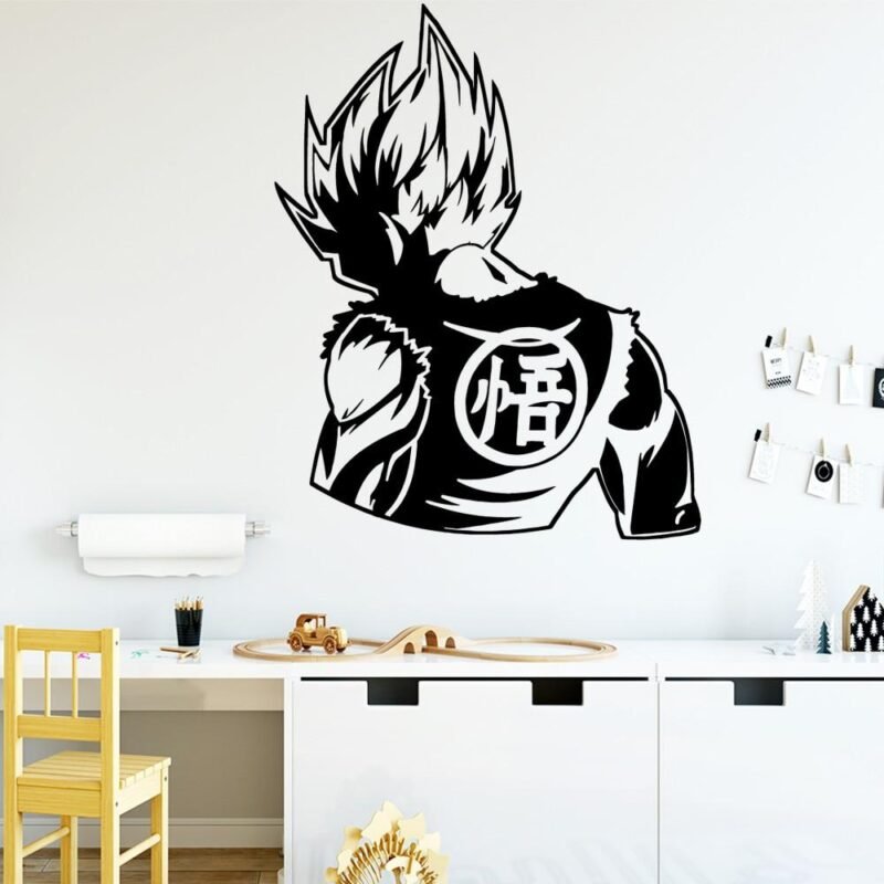 Sticker Mural Dragon Ball Super Saiyan – Image 2