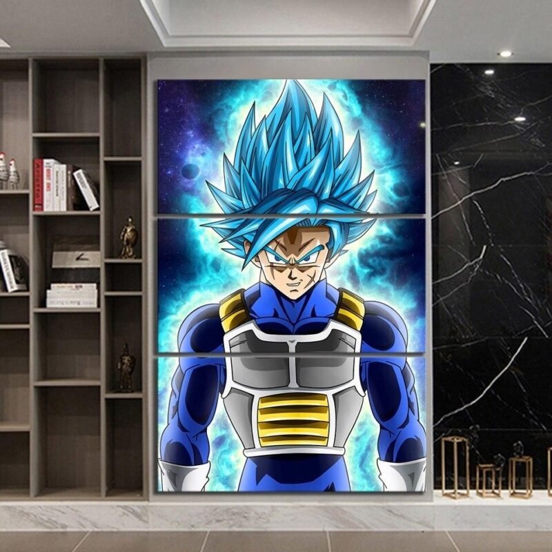 Tableau Dragon Ball Super Bardock SSJ Blue – Image 3