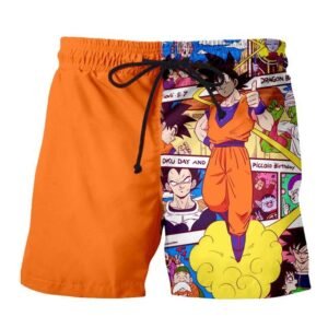 Short de Bain Dragon Ball Sangoku