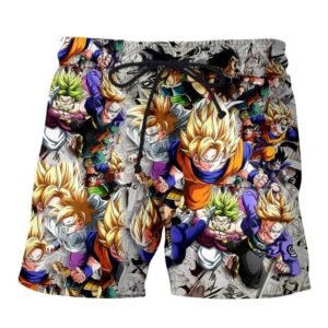 Short de Bain Dragon Ball Super Saiyan