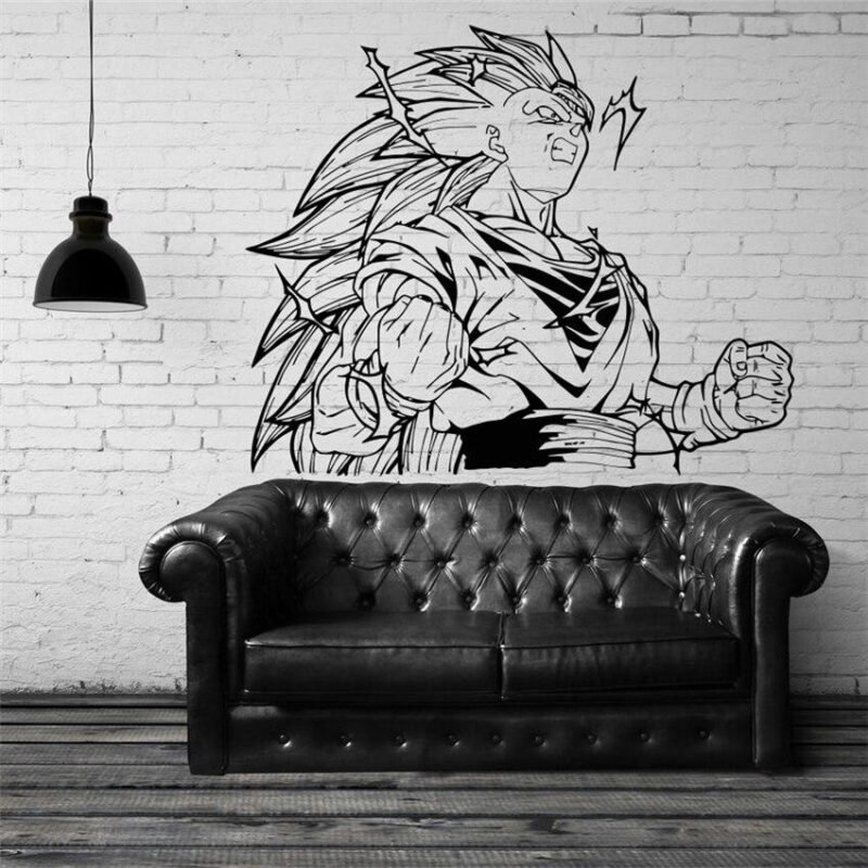 Sticker Mural Dragon Ball Goku Super Saiyan 3