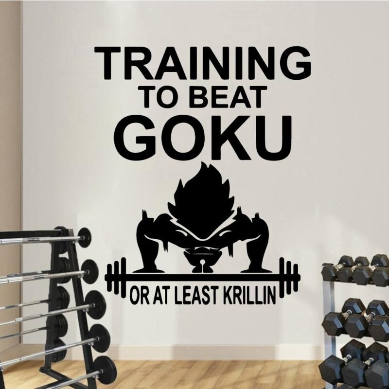Sticker Mural Dragon Ball Training to Beat Goku – Image 2