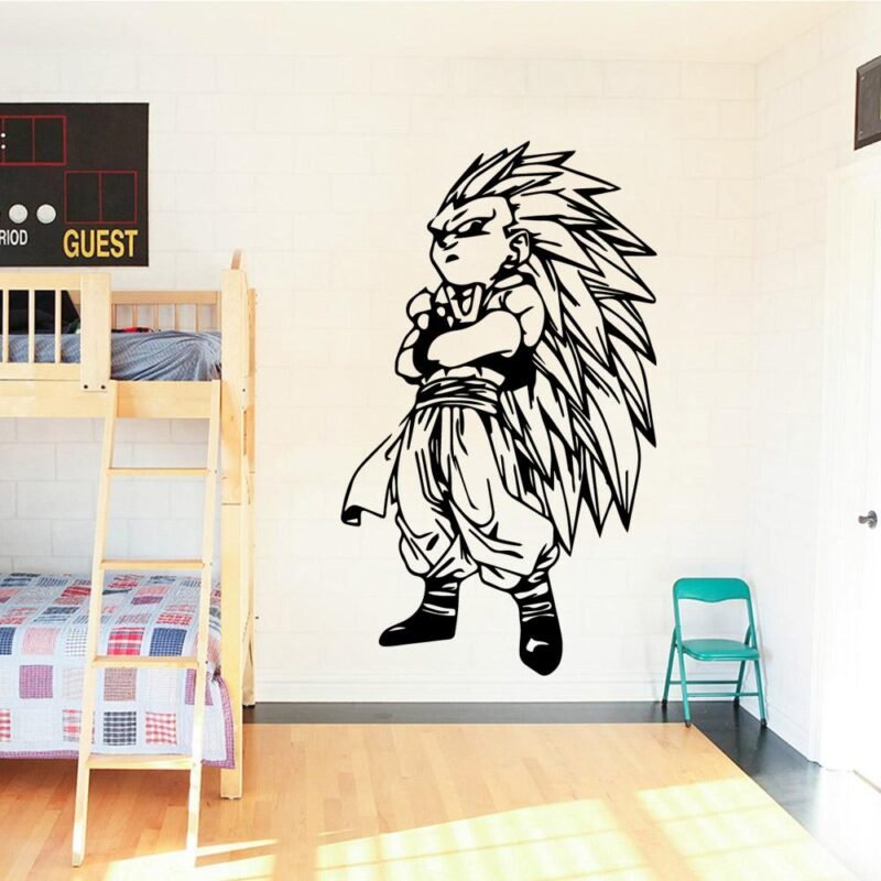 Sticker Mural Dragon Ball Gotenks SSJ – Image 2