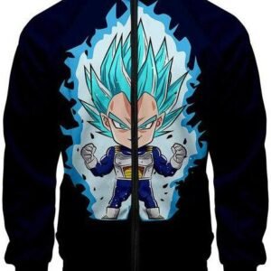 Veste Survêtement DBS Vegeta SSJ Blue