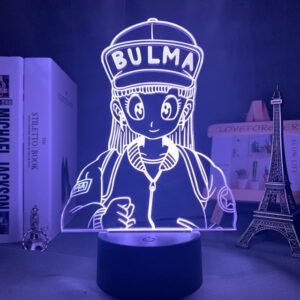 Lampe Led 3D Dragon Ball Bulma