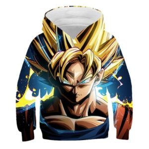 Sweat DBZ Enfant Goku Super Saiyan