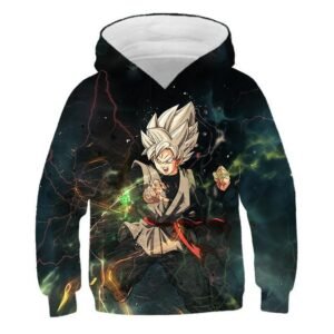 Sweat DBZ Enfant Goku Black SSJ
