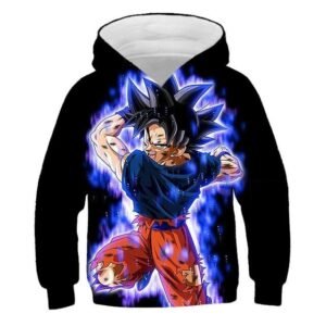 Sweat DBZ Enfant Puissance Saiyan