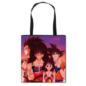 Tote Bag Dragon Ball Famille de Goku
