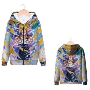 Sweat Zip DBZ Vegeto Super Saiyan