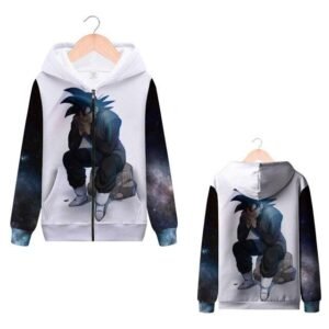 Sweat Zip DBZ Goku Black