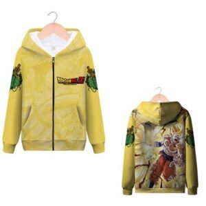 Sweat Zip DBZ Shenron & Goku SSJ