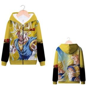 Sweat Zip DBZ Fusion Saiyan