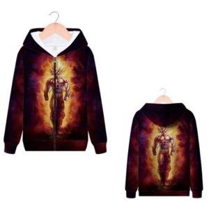 Sweat Zip DBZ Force Saiyan