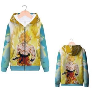 Sweat Zip DBZ Goku Super Saiyan 2