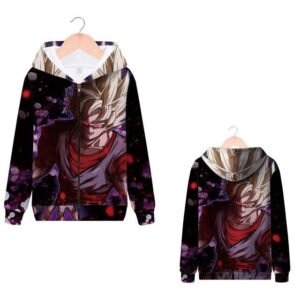 Sweat Zip DBS Goku Black SSJ