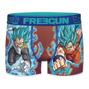 Caleçon Dragon Ball Super Vegeta vs Goku Blue