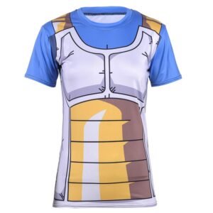 T-Shirt Compression DBZ  Vegeta