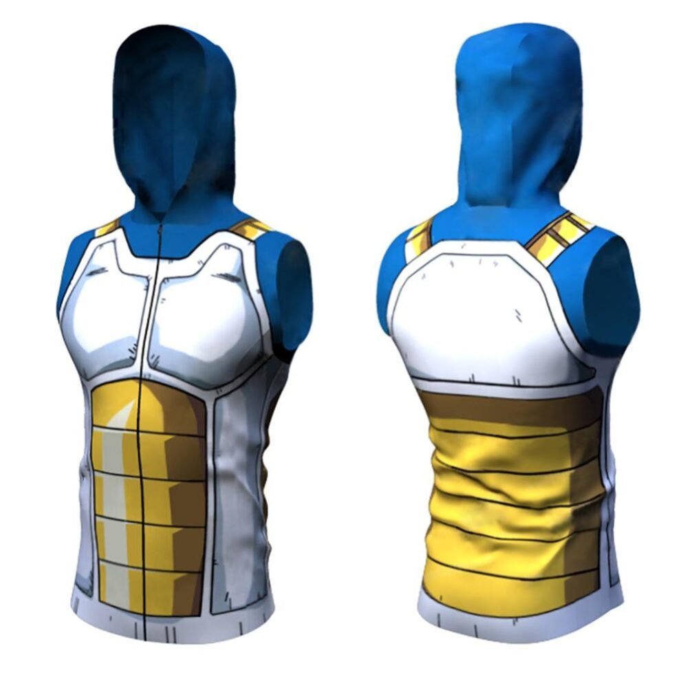 Débardeur à Capuche DBZ Guerrier Vegeta