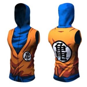 Débardeur à Capuche DBZ Son Goku