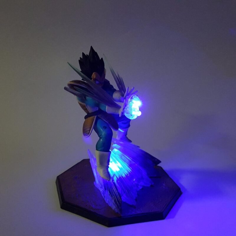 Figurine LED Dragon Ball Z Vegeta Double Kikoha – Image 2