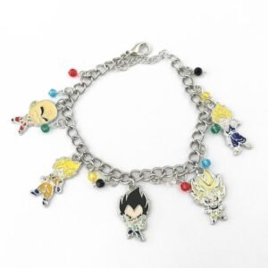 Bracelet Dragon Ball Z Saiyan (x5 Personnages)