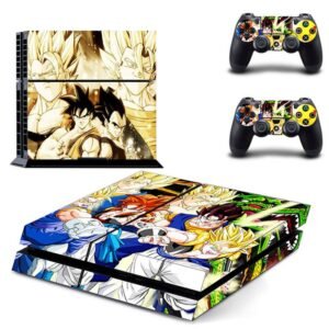 Stickers PS4 Dragon Ball Z Vegeto et Gogeta (SLIM)