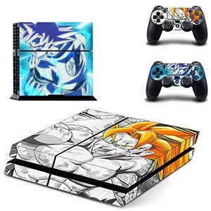 Stickers PS4 Dragon Ball Z Guerrier Saiyan (SLIM)