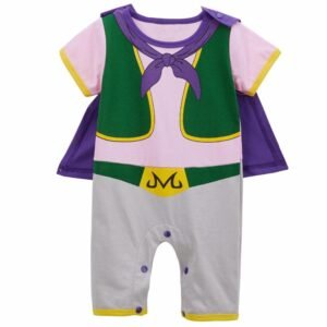 Grenouillère Enfant DBZ Majin Buu avec Cape