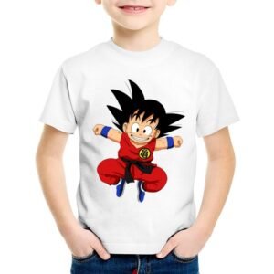 T-Shirt DBZ Enfant Goku Jump