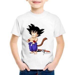 T-Shirt DBZ Enfant Bâton Magique