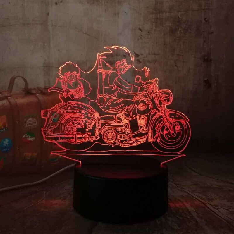 Lampe LED 3D Dragon Ball Goku & Gohan Petit – Image 5