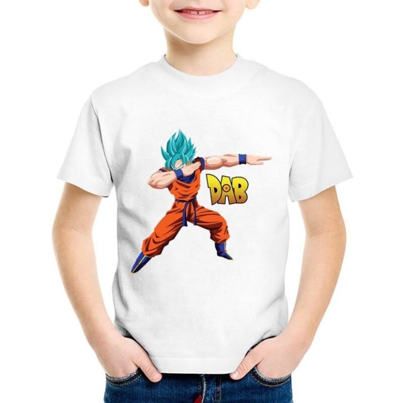 T-Shirt DBZ Enfant Goku DAB – Image 2