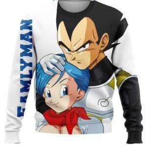 Pull Dragon Ball Super Vegeta et Bulma