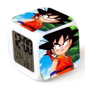 Réveil Dragon Ball Goku Petit Déterminé