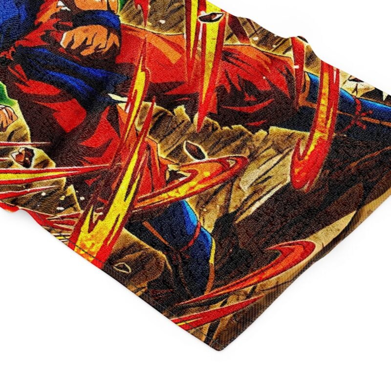 Serviette Dragon Ball Z Goku Puissance Saiyan – Image 2